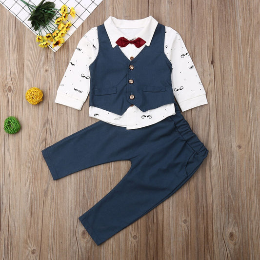 0 5T Baby Gentleman Formal Clothes Set Newborn