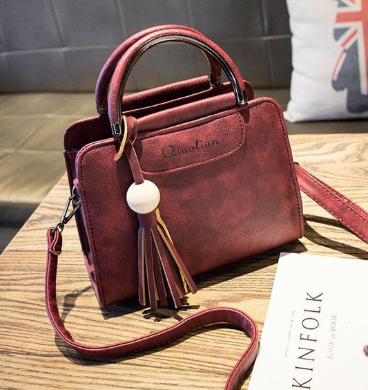 Color: Wine red, Size: S - New Women Handbags