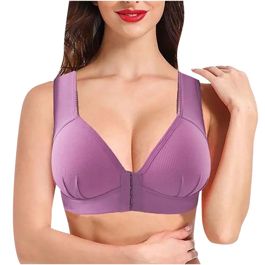 Bras for Women plus Size Wire Free Underwear Push up Bra Everyday Bralettes
