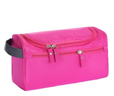 Color: Rose red - Brief Travel Wash Bag