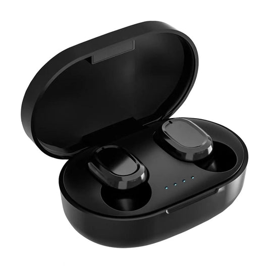 Bluetooth Earbuds Wireless Earbuds,Bluetooth 5.2 Headphones with Charging Case, Bluetooth Headphones with Mics, Fingerprint Control, Power Display,For Sports/Working on Clearance