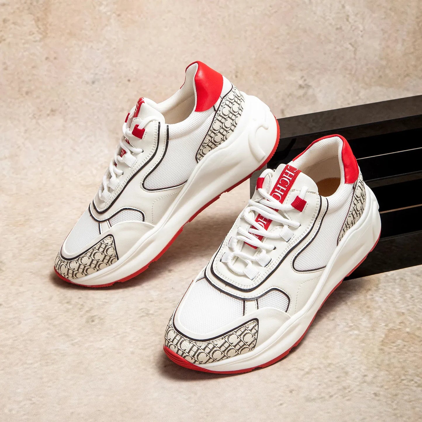 Color: Khaki, Shoe Size: 39 - Alphabet Print Design New Women's Flat Shoes Simple Versatile Lightweight Comfortable Fashion Women's Casual Shoes