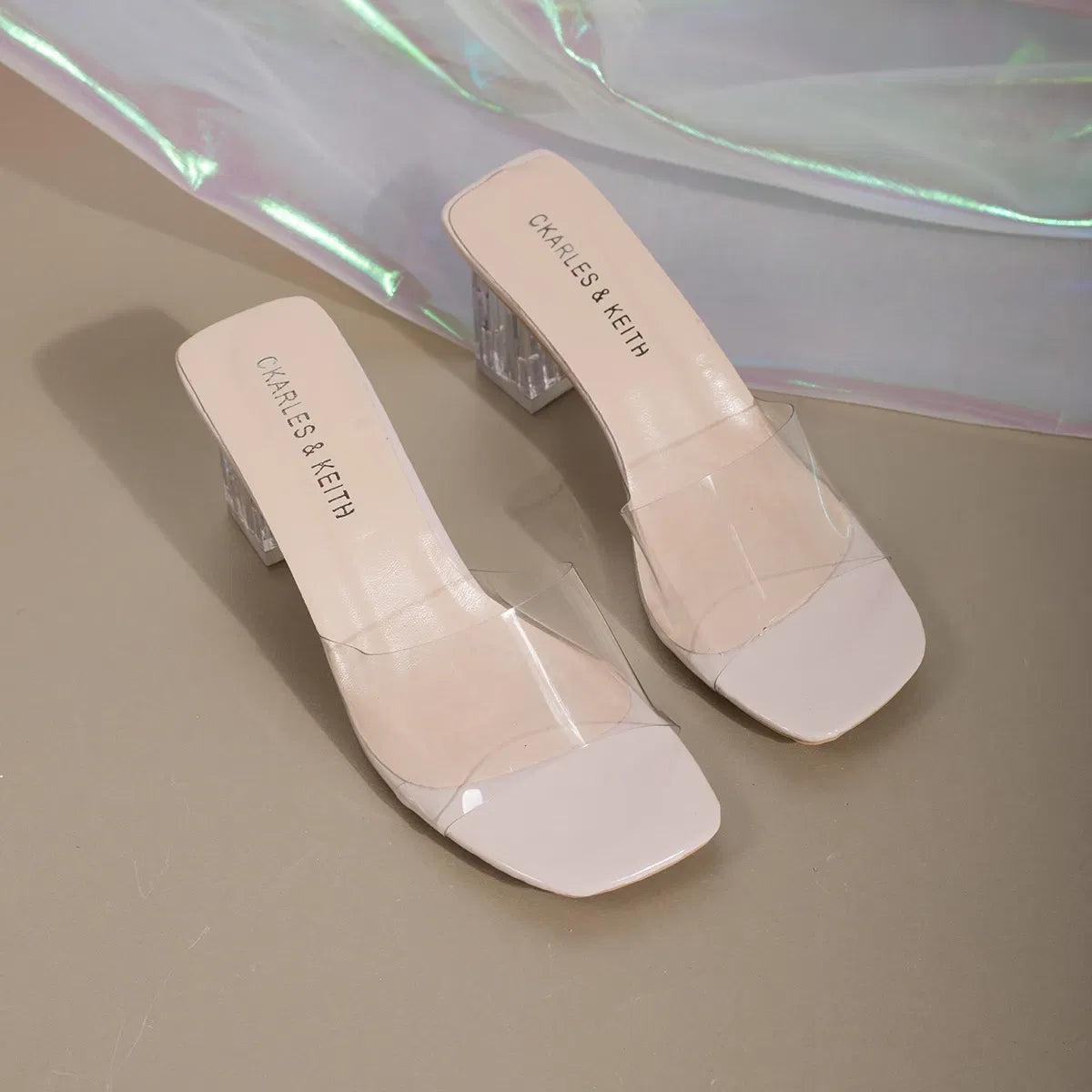 Color: verde, talla de calzado: 40 - Sandalias de tacón alto para mujer, elegantes y de moda, con tacones gruesos y cabezas cuadradas, nuevas sandalias transparentes, informales y versátiles.