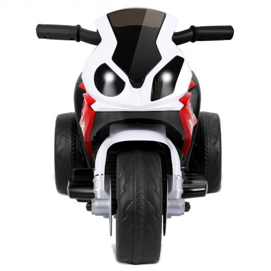 6V Kids 3 Wheels Riding BMW Licensed Electric Motorcycle-Red - Color: Red