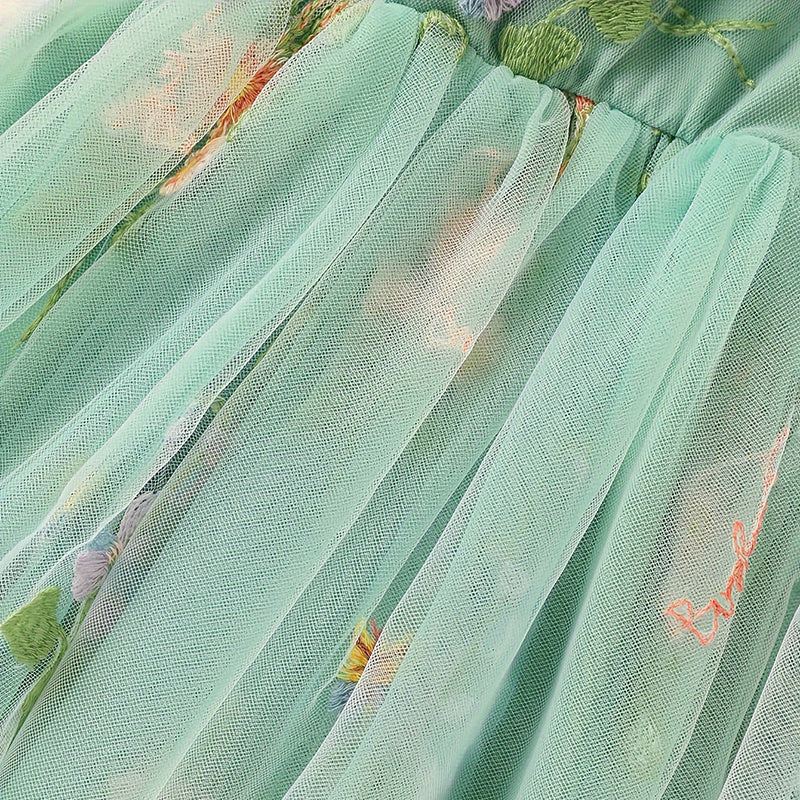 Girl Bow Chiffon Dress