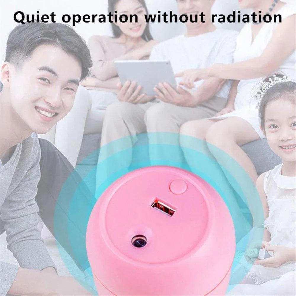 LED Lights Ultrasonic Warm and Cool Mist Humidifier - Air Humidifiers for Bedroom / Vaporizer for Baby and Childrens Bedroom, Large Rooms Aroma Humidifier