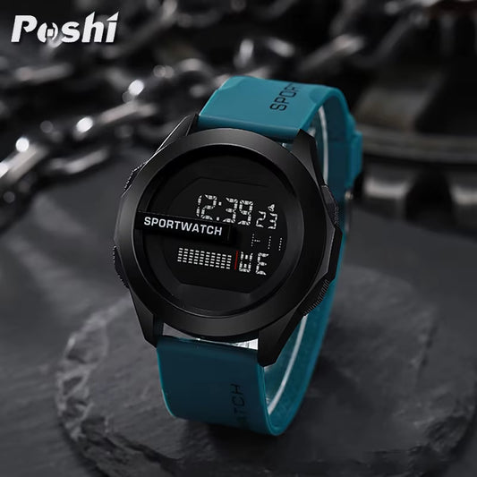 Sport Watch for Man Luxury Digital Wristwatch Stopwatch Luminous with Date Week Original Waterproof Clock Free Shipping