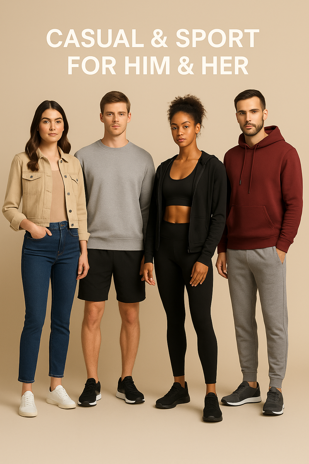 Casual & Sportswear for Him & Her