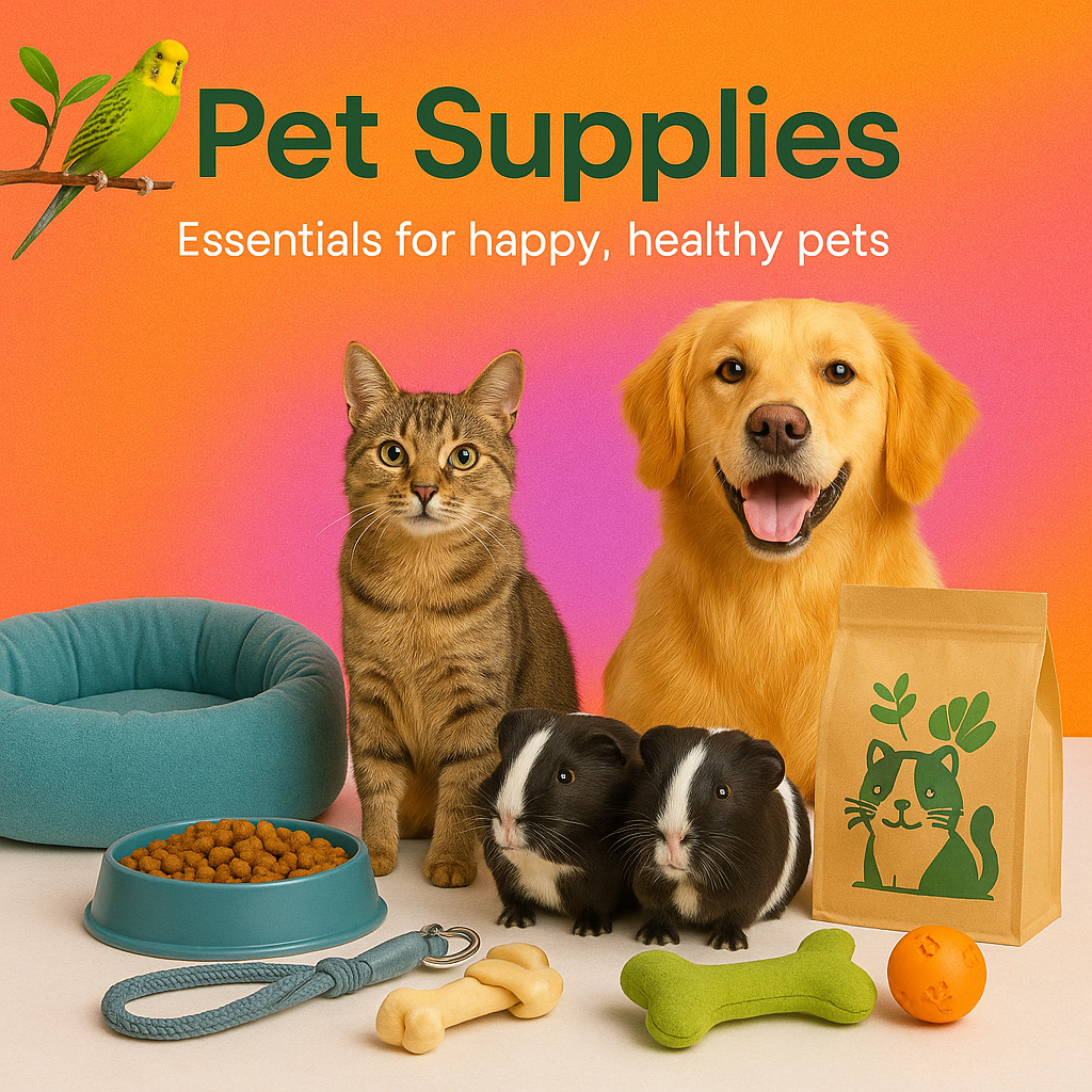 Essentials for happy, healthy pets