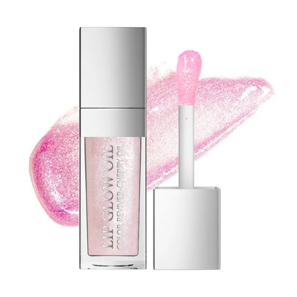 Sext Lip Oil 8Ml Cherry Pink Lips Plumper Gloss Hydrating Plumping Lips Coat Tinted Lip Plumper Serum Lips Glow Oil Makeup