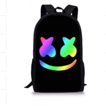 Color: G, Size: 17 inches - Marshmallow backpack