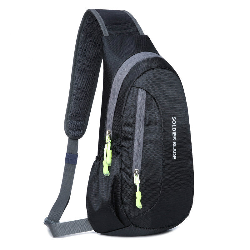 Multifunctional waterproof men's chest bag