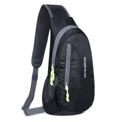 Multifunctional waterproof men's chest bag