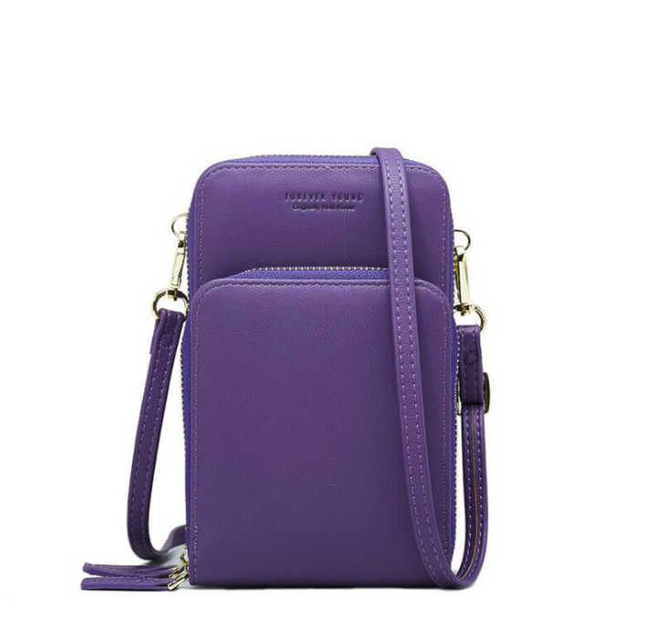 Color: Violet - Multifunctional Messenger Mobile Wallet