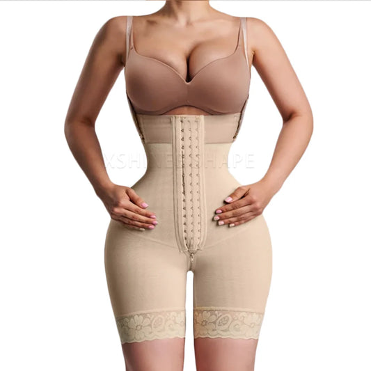 Fajas Colombianas Women'S Underwear High Compression Hourglass Girdle Waist Trainer Butt Lifter Post-Operative Shorts