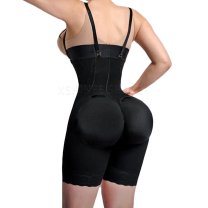 Fajas Colombianas Women'S Underwear High Compression Hourglass Girdle Waist Trainer Butt Lifter Post-Operative Shorts