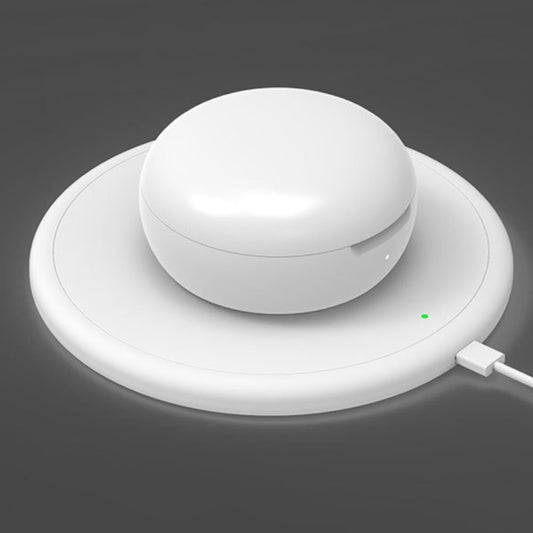 Color: WHITE - All Charged Up Bluetooth Earbuds With Wireless Charging Pad