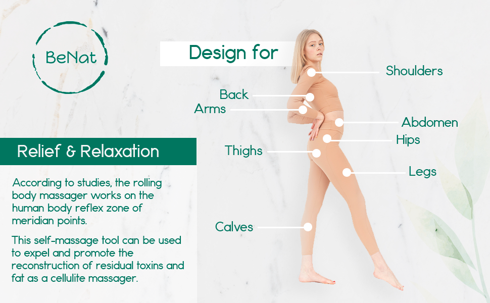 Masajeador corporal rodante