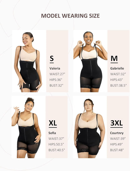 Shapewear for Women Open Bust Bodysuit Butt Lifter Body Shaper Tummy Control Shapewear