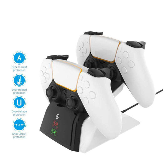 Cargador de juegos para PS5 rápido y sencillo