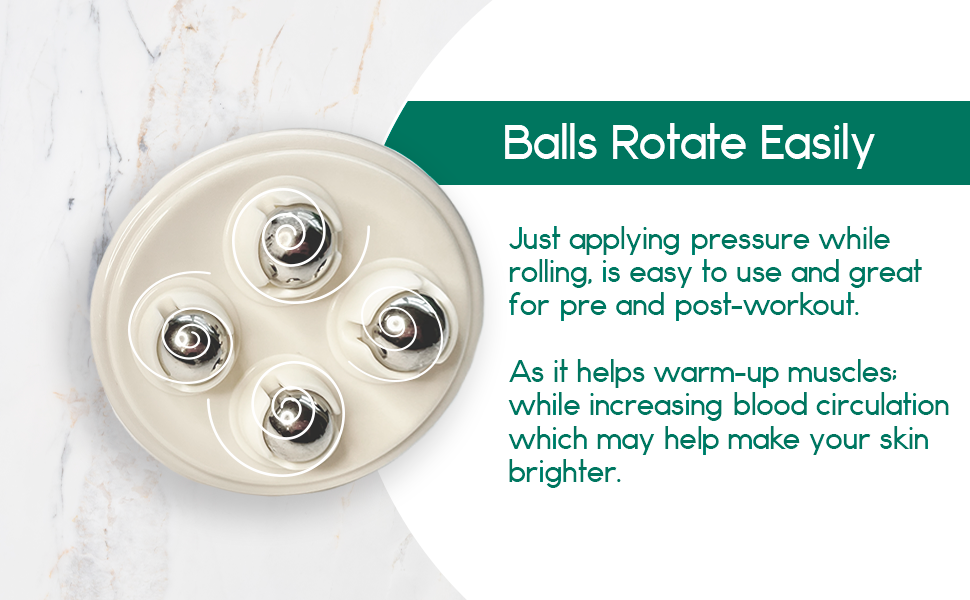 Masajeador corporal rodante