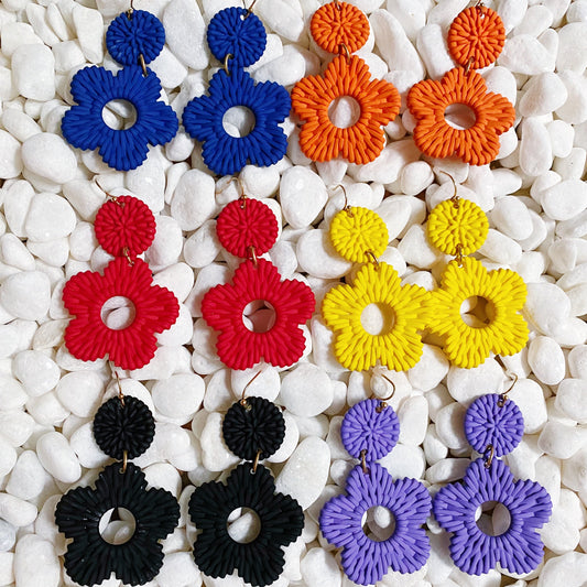 Pendientes Daisy Drop Game Day