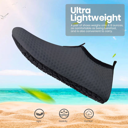 Mens Womens Water Shoes Lightweight Breathable Quick Dry Outdoor Beach Swim Shoes