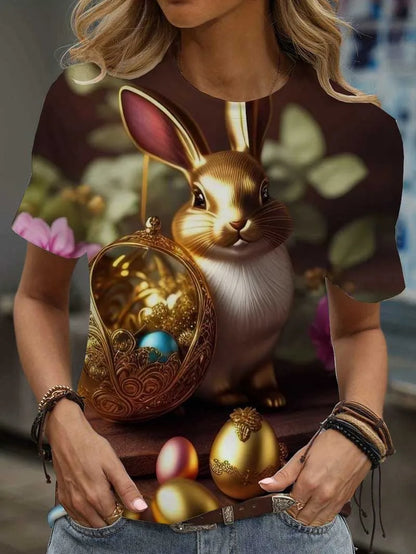 Print Tees Casual Street Tops Camisetas Woman Clothing Summer 2025 Short Sleeve Women'S T-Shirt Ropa De Mujer Ofertas Chic Cheap