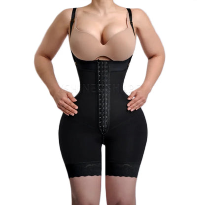 Fajas Colombianas Women'S Underwear High Compression Hourglass Girdle Waist Trainer Butt Lifter Post-Operative Shorts