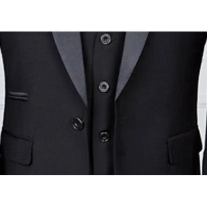 Color: Blue, Size: 5XL - Shenrun Men Tuxedo Slim Fit Fashion Suit Wedding Shawl Lapel 3 Pieces Skinny Single Breasted Jacket Party Prom Singer Costume