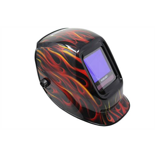 K Tool International Premium Red Flame Welding Helmet