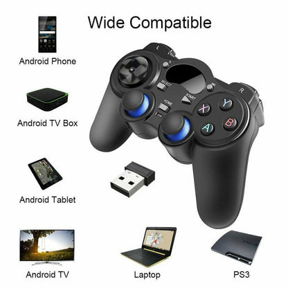 2.4g Android Gamepad Wireless Gamepad Joystick Game Controller Joypad Blue type-C interface