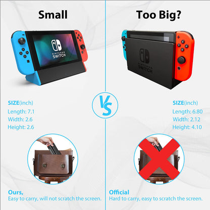 Portable TV Dock Station for Nintendo Switch switch Oled Black Blue