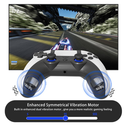 Bluetooth Wireless Controller Programming Six-axis Somatosensory Gyroscope for Ps4slim Ps5 Ps4pro Gamepad Purple