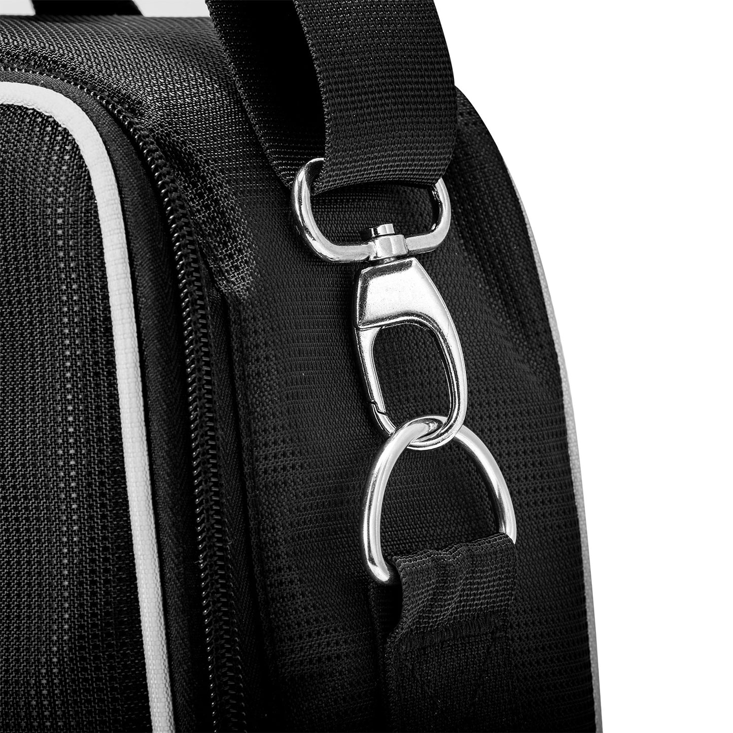 Hard Shell Carrying Case Organizer Compatible For Ps5 Game Console Travel Handbag Large Capacity Storage Bag Black and white 1110248