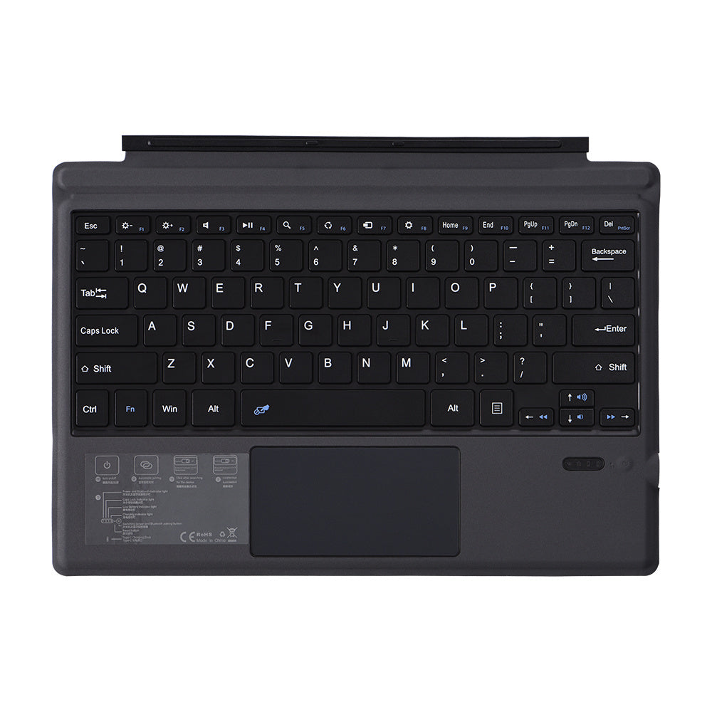 Ft-1089d Wireless Bluetooth Keyboard with Touchpad Backlit for Microsoft Surface Pro 3 4 5 6 7 Backlit Version