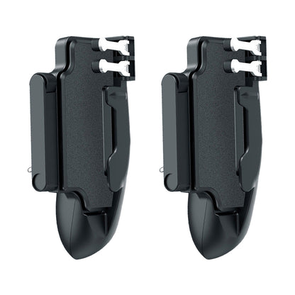 H11 6 Finger Mobie Controller For Pubg Gamepad Tablet Trigger Handle Portable Game Grip Handles black 1 pair