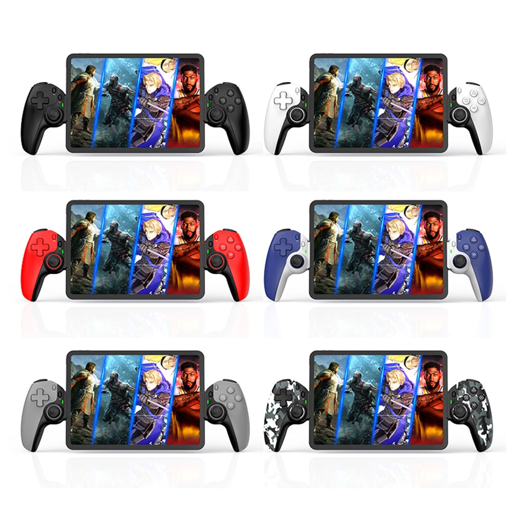 D9 Stretching Extendable Game Console Telescopic Game Controller with 2 Customization Back Keys Gaming Controller Red