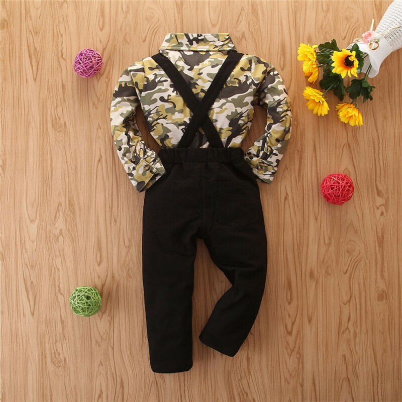 Pudcoco Autumn Gentleman kids Baby Boys Infant