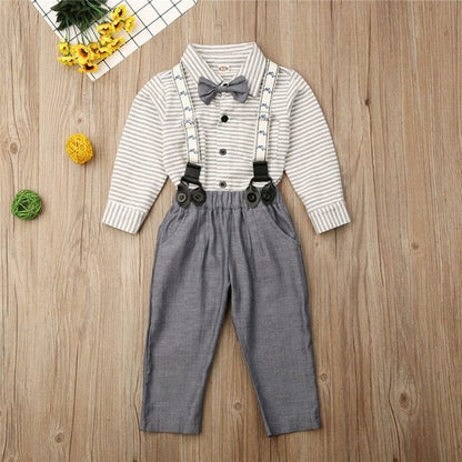 Pudcoco Autumn Toddler Gentleman Kid Baby Boys