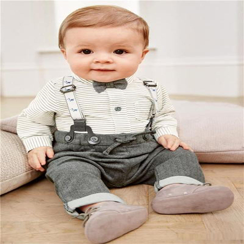 Pudcoco Autumn Toddler Gentleman Kid Baby Boys