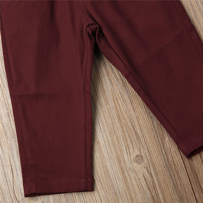 Pudcoco Autumn Toddler Kids Baby Boy Gentleman