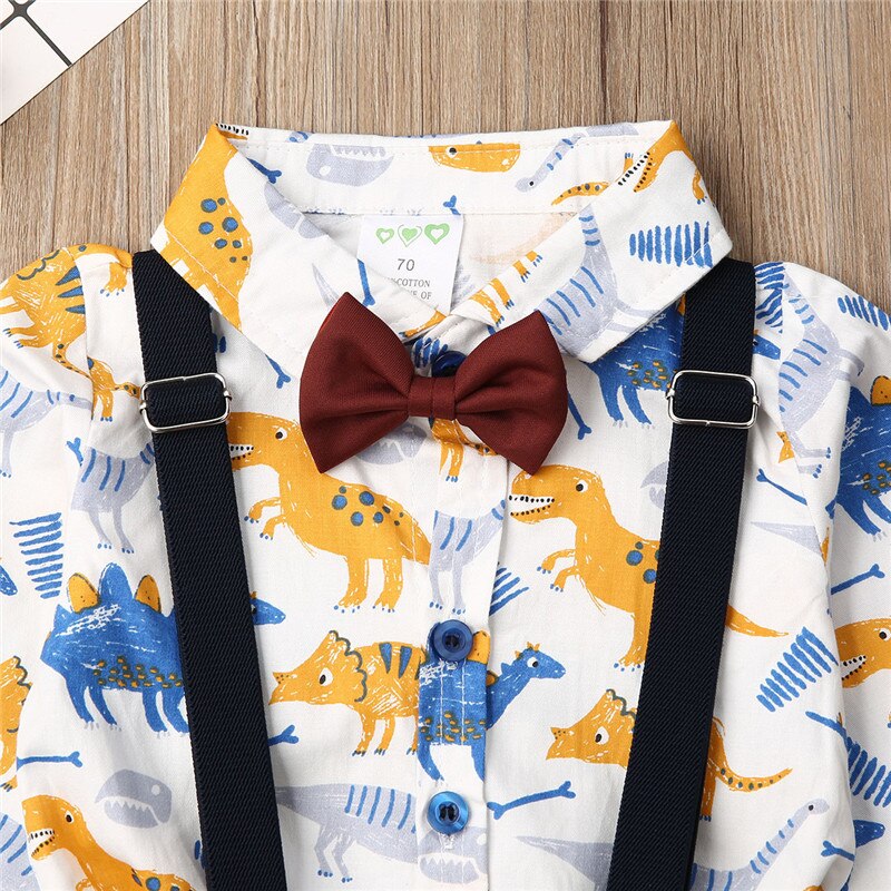 Pudcoco Autumn Toddler Kids Baby Boy Gentleman