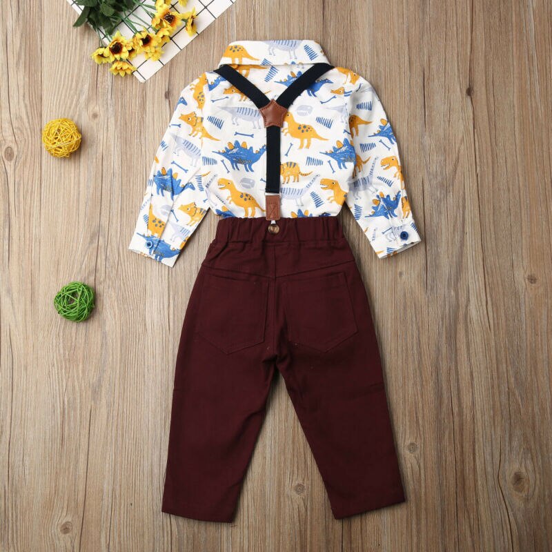 Pudcoco Autumn Toddler Kids Baby Boy Gentleman