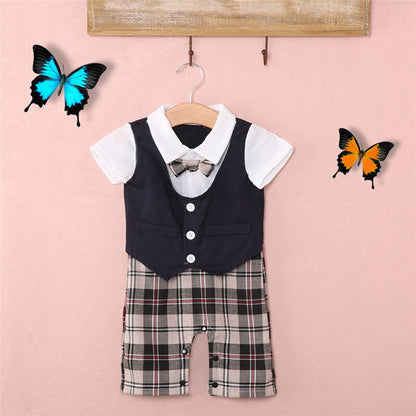 Pudcoco Hot Sale Newborn Gentleman Kid Baby Boy