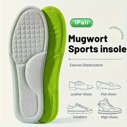 1pair 5D Sports Insoles  invisible inner raised insole for male and