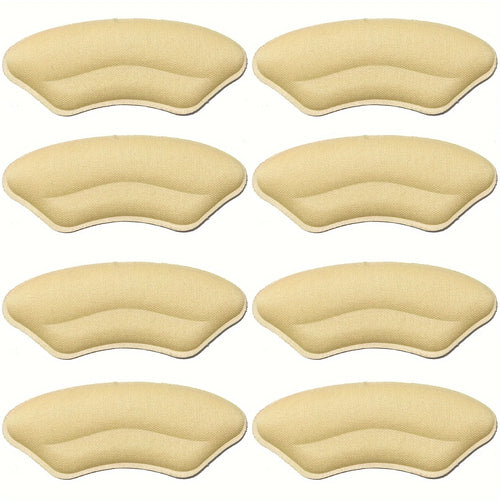 8-Pack Heel Pads for Too Big Shoes Self-Adhesive Heel Protectors Heel