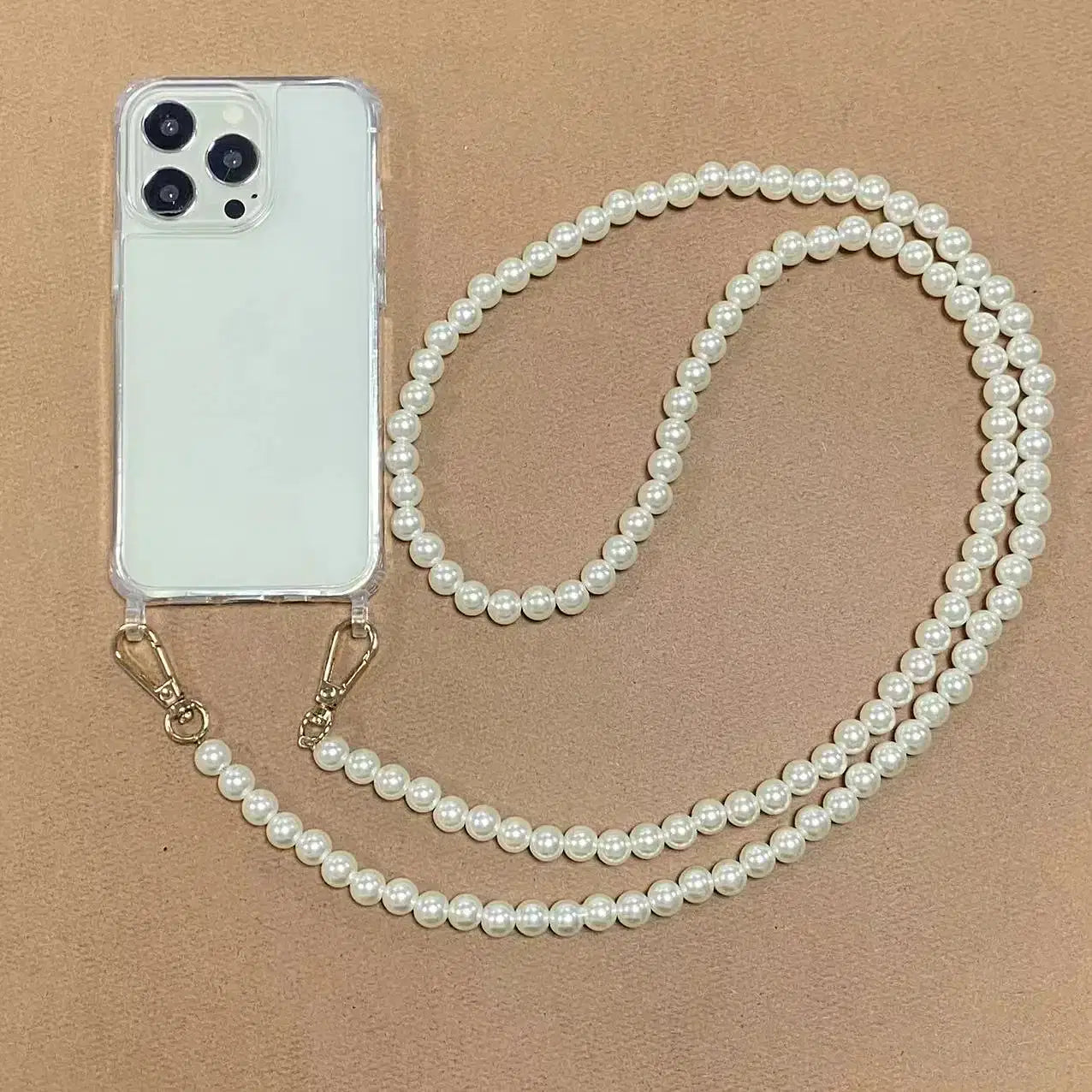 Color: Claret, Bundle: Case & Strap, Material: Denim - Korean Pearl Bracelets Chain Case with Lanyard Aesthetic Luxury Shell for Iphone 15 12 14 Pro Max XR X XS 7 8 Plus 15 Pro Cover