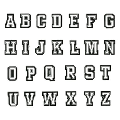 1pcs Unisex Letter for Croc Charm Women Decoration Pins Kids Clogs