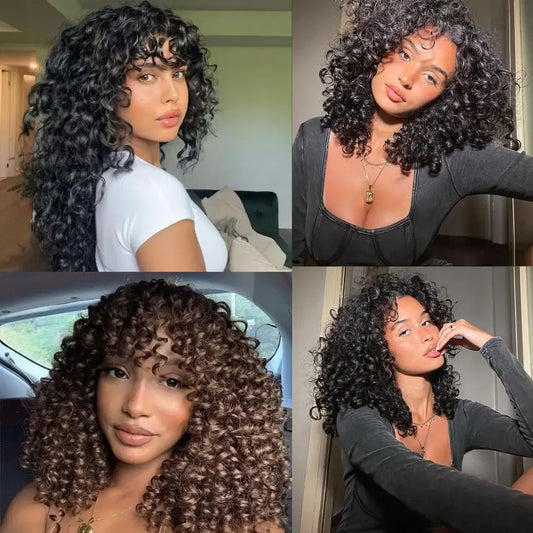 Color: #27, Stretched Length: 18inches, Bulk Buy: 1Pcs/Lot - Box Gogo Curl Crochet Hair for Black Women Pre looped Short Ocean Wave Crochet Hair Water Wave Beach Curl Crochet Braiding Hair